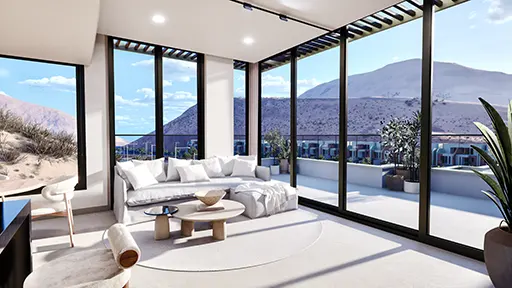 1BRApartmentLivingRoomBalcony